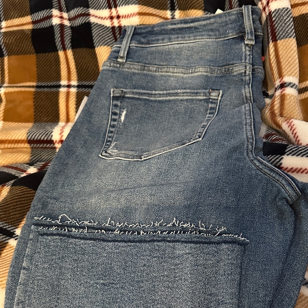 Lovervet High Rise Straight Jeans14w super stretch fab fit